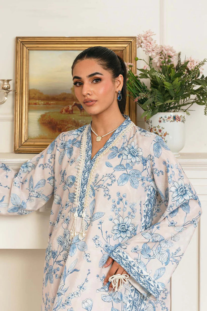 SOLÉNE – Printed Silk 2Pc Set
