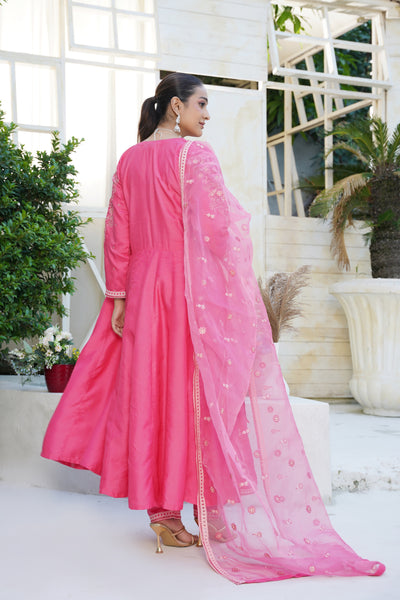AMORA – Viscose Embroidered 3Pc Suit